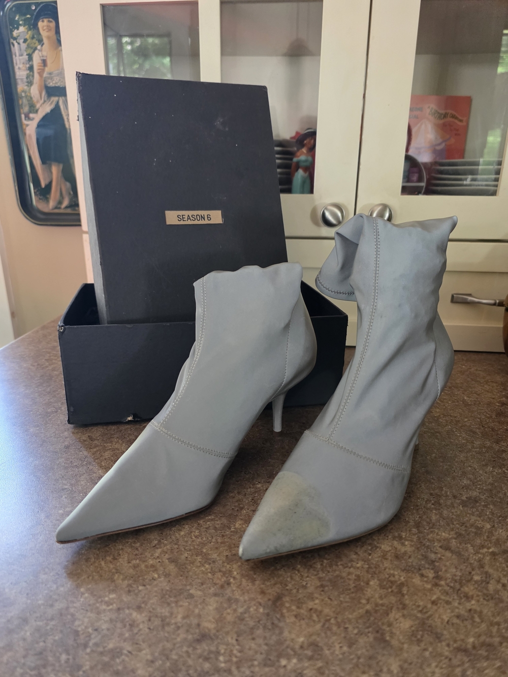 Yeezy 3m Reflective Ankle Boots Size 37